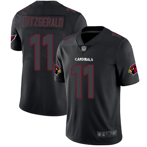 Arizona Cardinals Limited Black Men Larry Fitzgerald Jersey NFL Football #11 Rush Impact